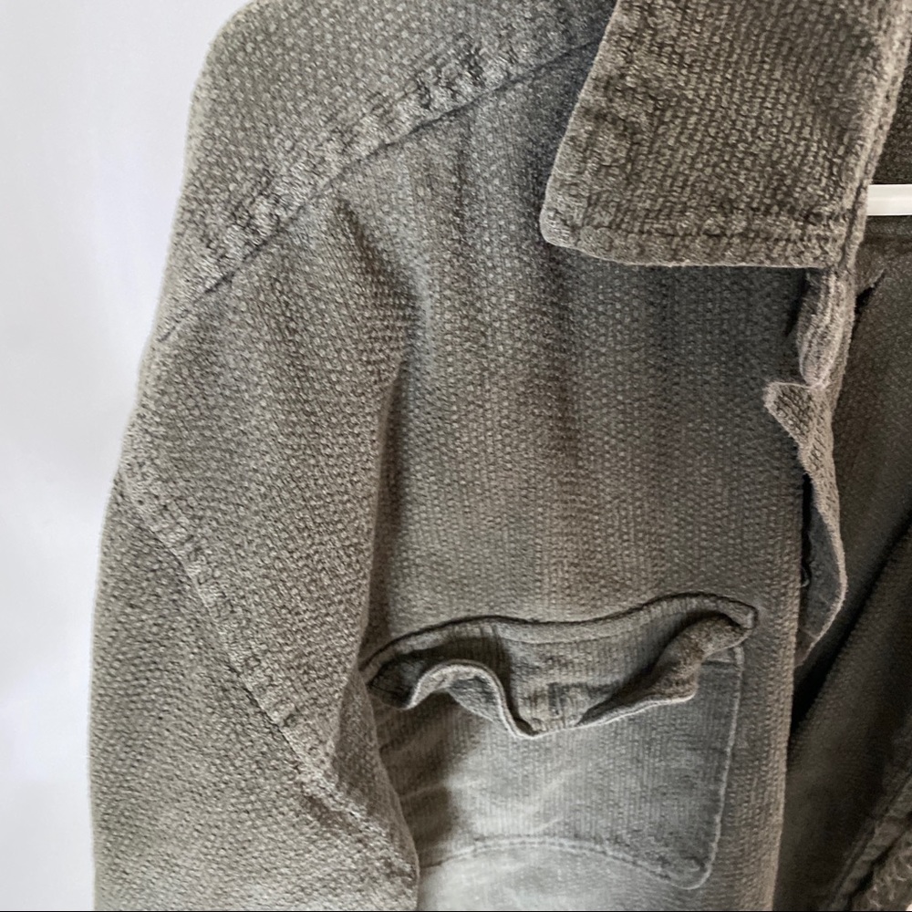 Point Zero Army Green Shacket - Picture 3 of 10